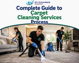 Before, During and After Commercial Carpet Cleaning